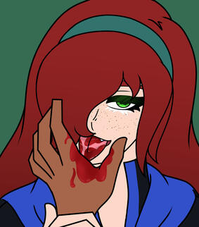 Form Astrid Vampy - Flat Color SFW