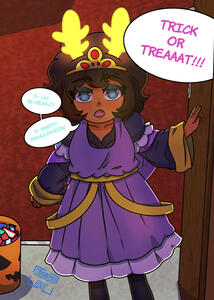 Halloween Naomi - Full Color SFW