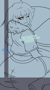 Vanai Big Gal - Line Art NSFW