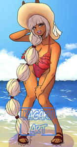 Friend's OC Summer - Full Color SFW